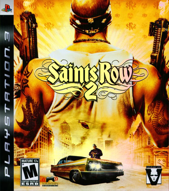 Saints Row 2 box art for Playstation 3